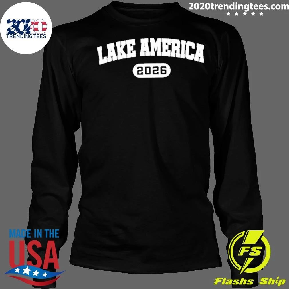 Lake America 2026 Travel Vacation Shirt