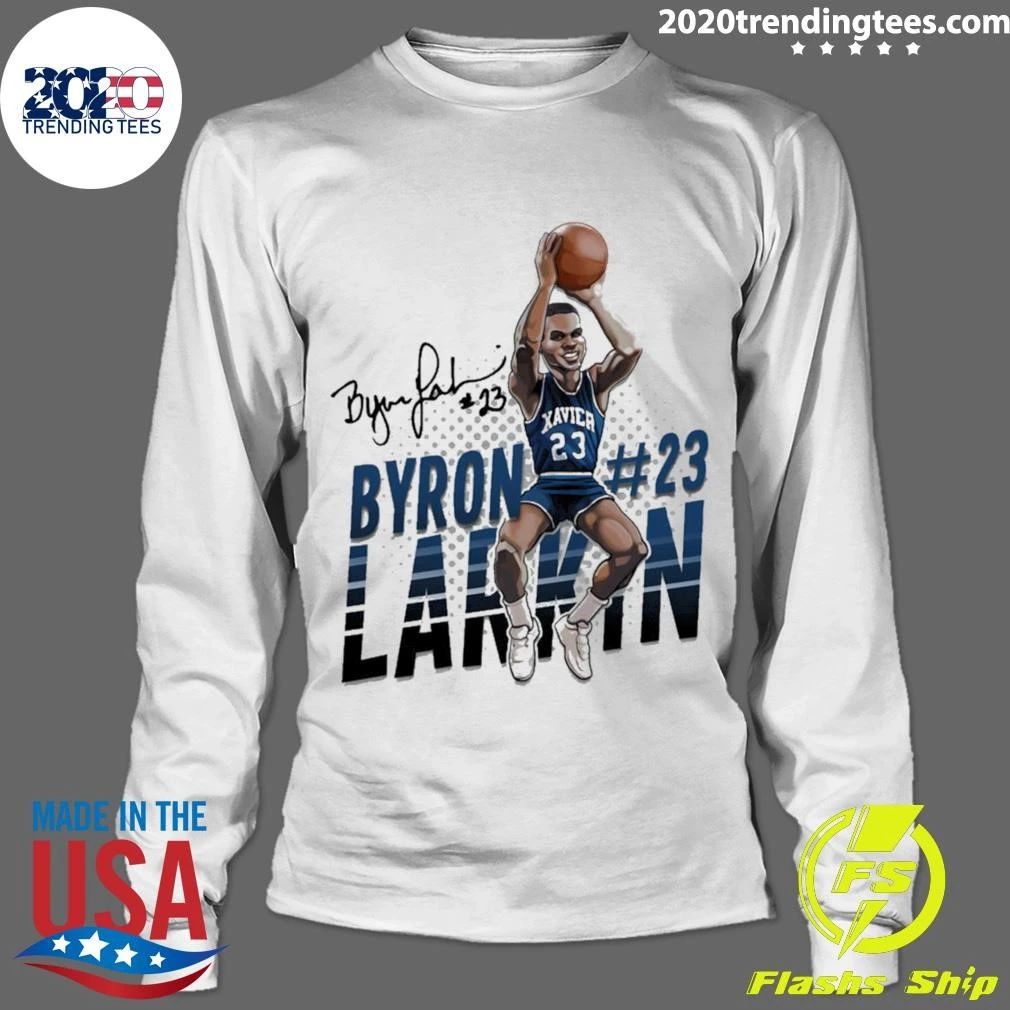 Byron Larkin Hall Of Heroes Signature Shirt