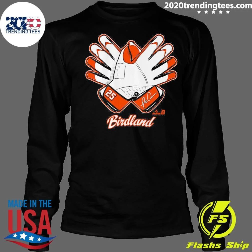 Pete Alonso Bird Hands Celebration Birdland Signature Shirt