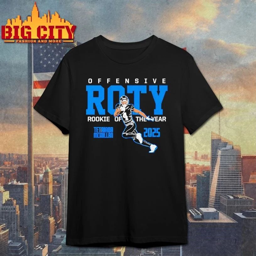 Tetairoa McMillan Offensive Rookie Of The Year 2025 T-Shirt