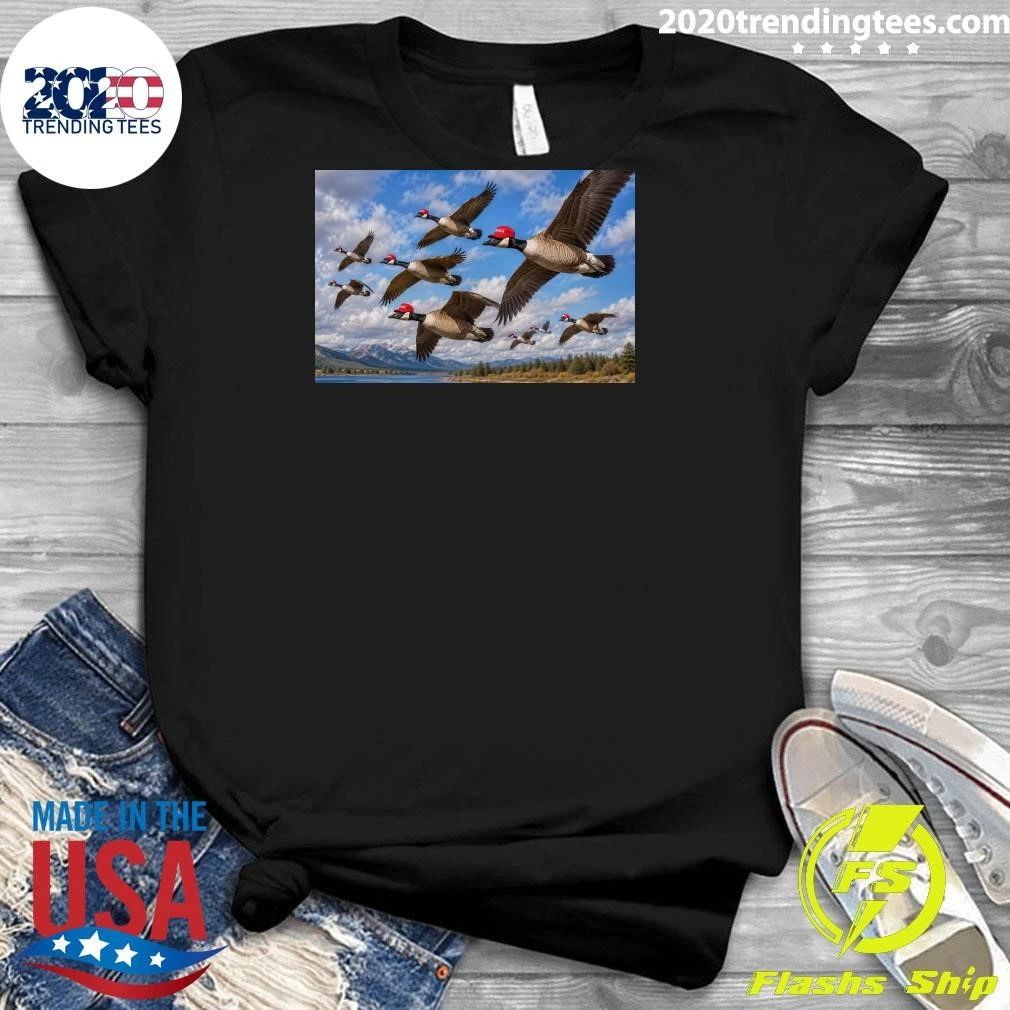 Trump Renaming Canada Geese To Donald’s Ducks Shirt