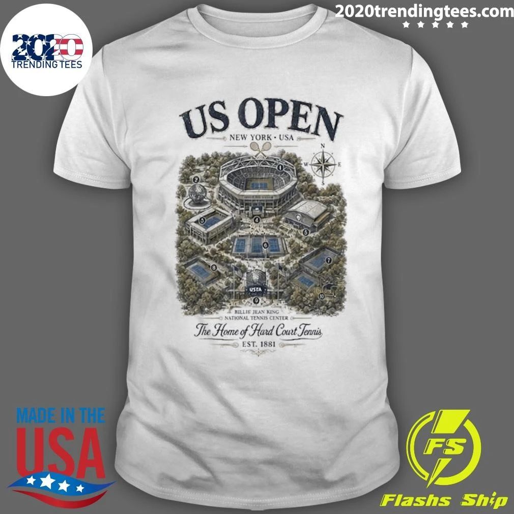 US Open New York USA The Home of Hard Court Tennis EST. 1881 Shirt