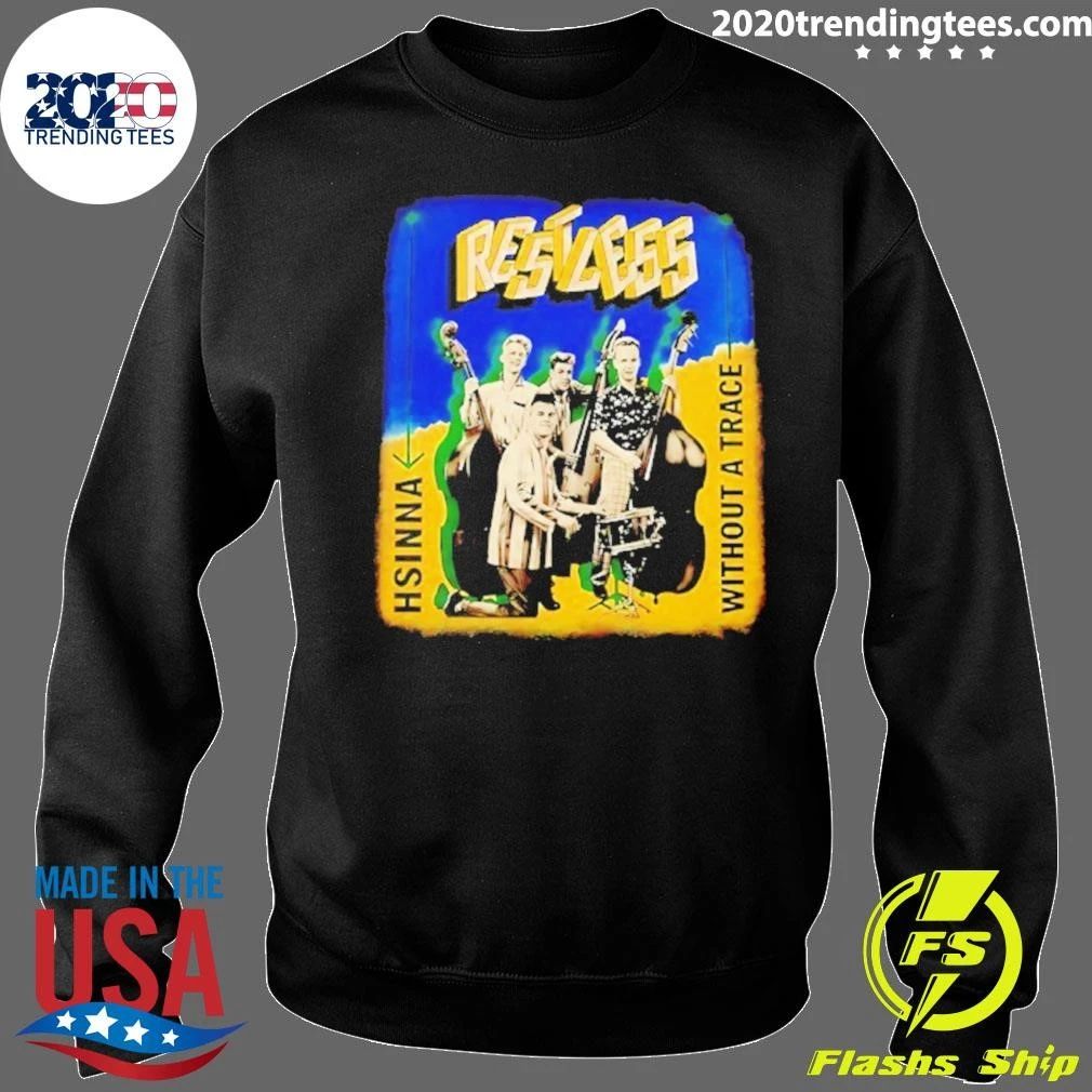 Restless Hsinna Without a Trace rockabilly Shirt