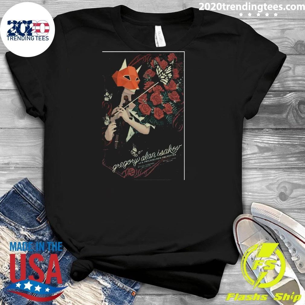 Gregory Alan Isakov August 22 2026 Saratoga Performing Arts Center Shirt