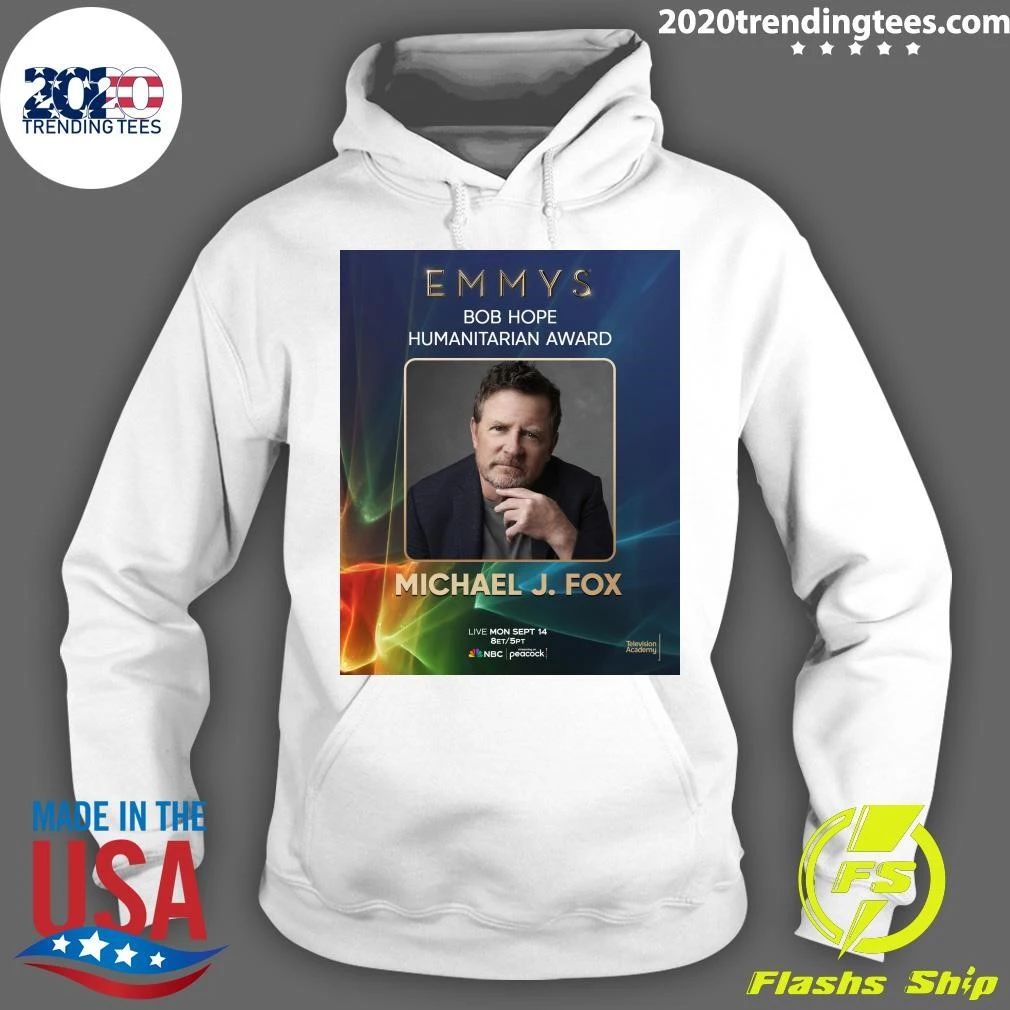 Emmys Bob Hope Humanitarian Award Michael J. Fox Shirt