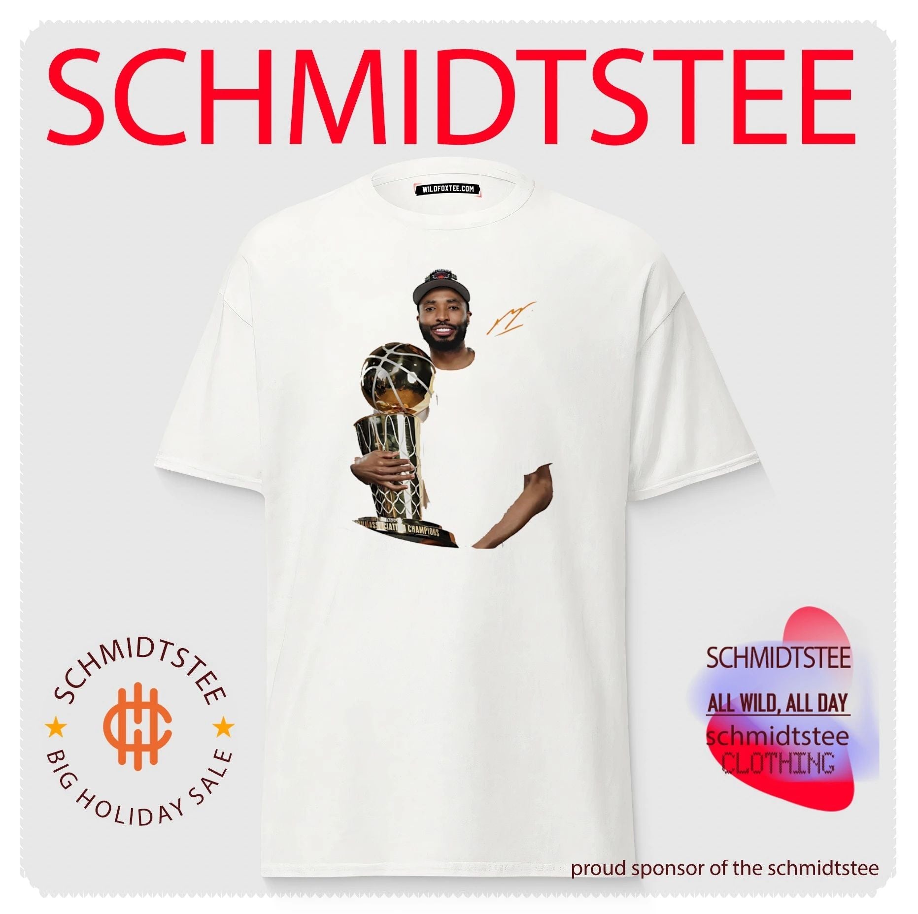 Mikal Bridges New York Knicks 2026 Nba Champions trophy signature shirt