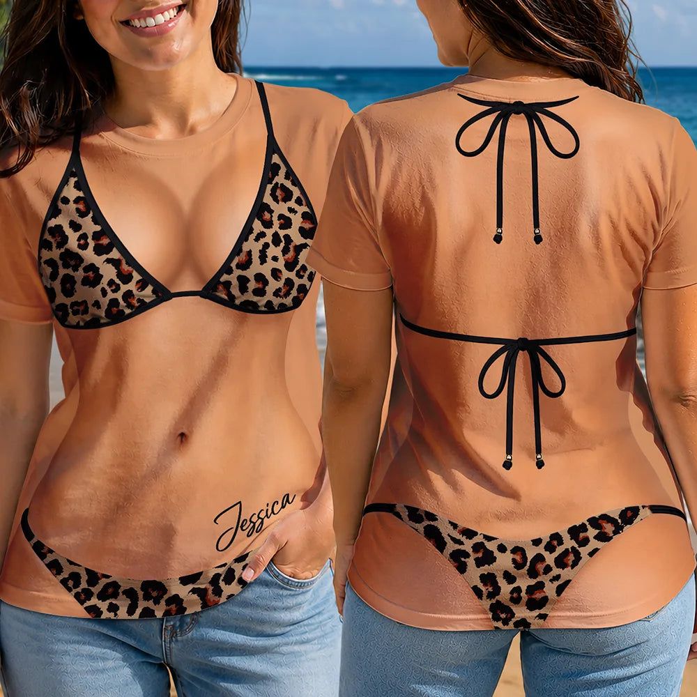 3D Sexy Body Bikini Summer - Personalized Full Print T Shirt