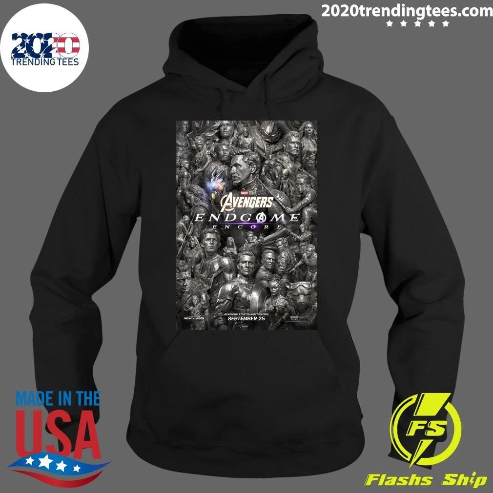 Avengers Endgame Encore returns to theaters September 25, 2026 Shirt