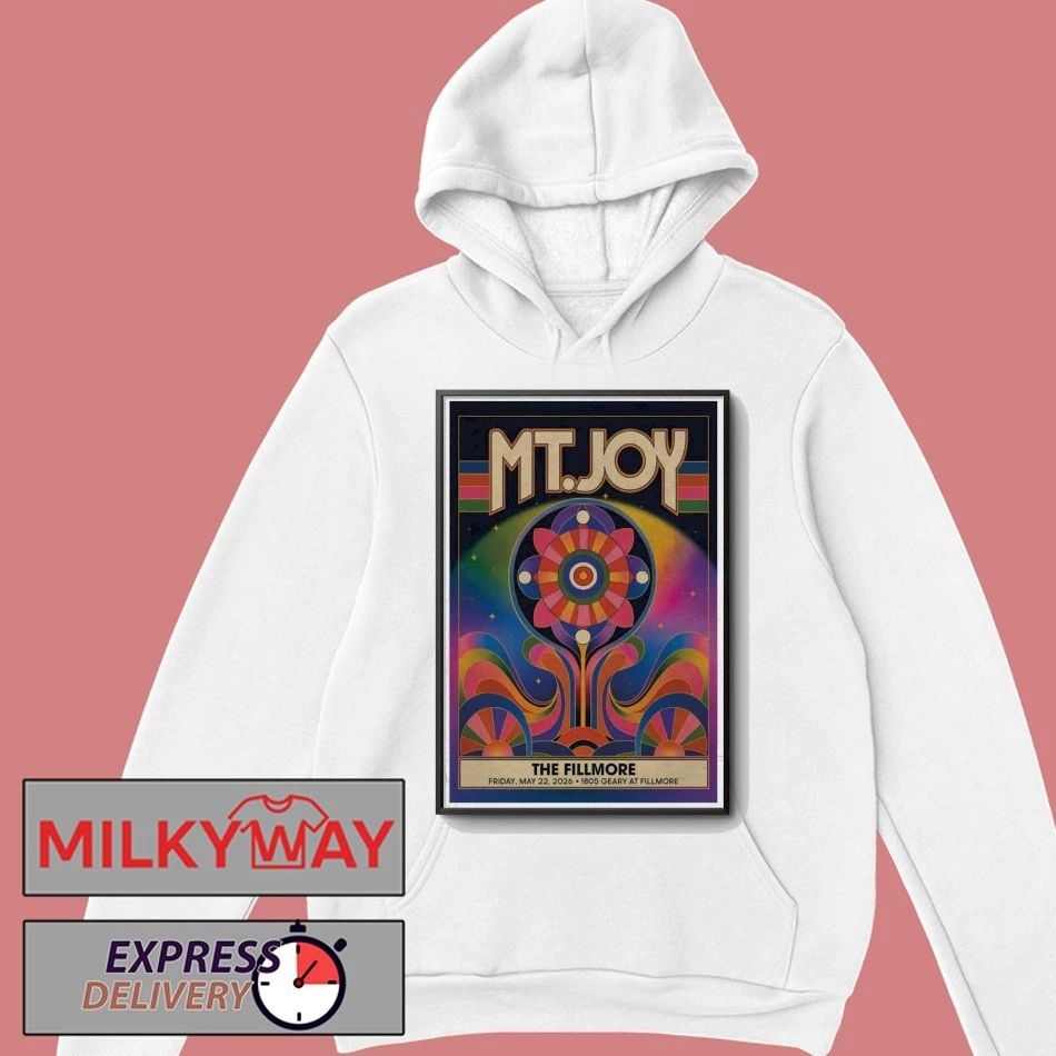 POSTER MT. Joy May 22 2026 San Francisco CA TOUR shirt