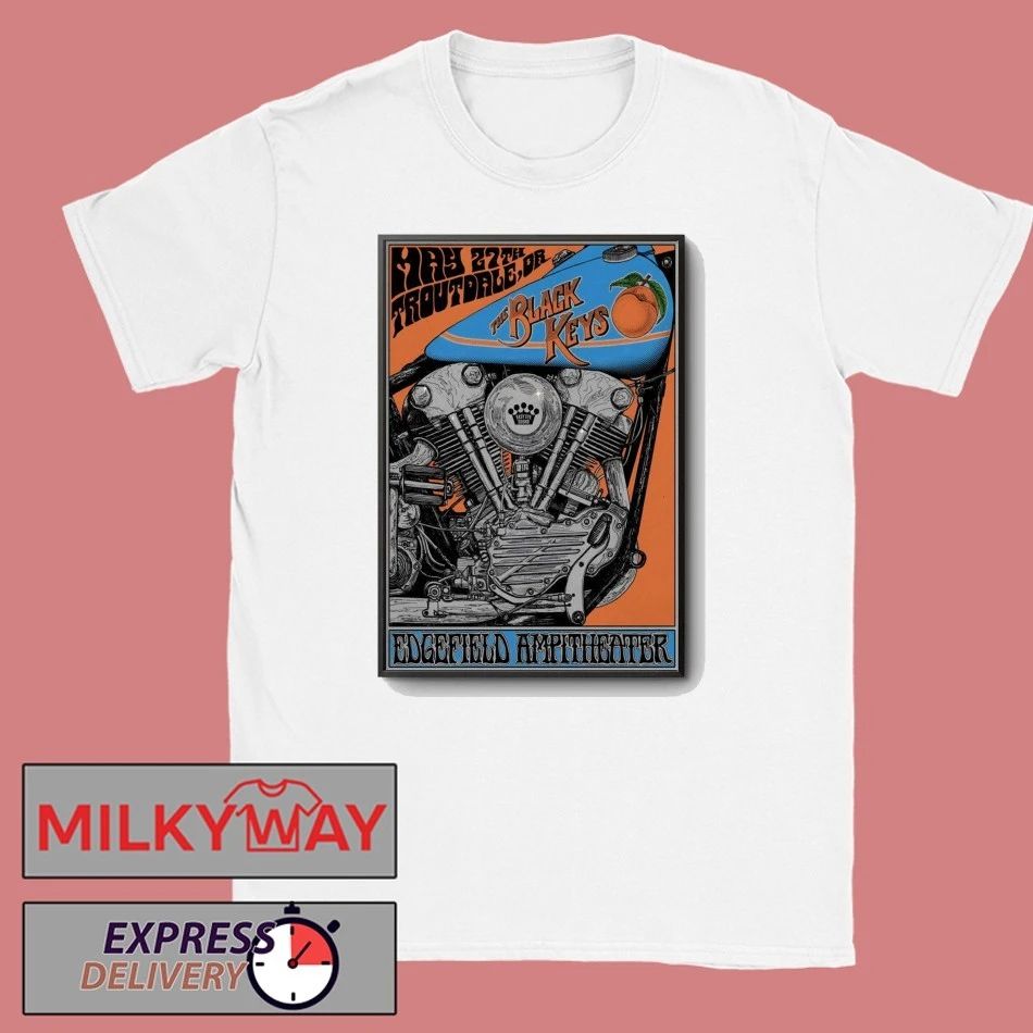 The Black Keys Troutdale OR 5 27 2026 Poster shirt