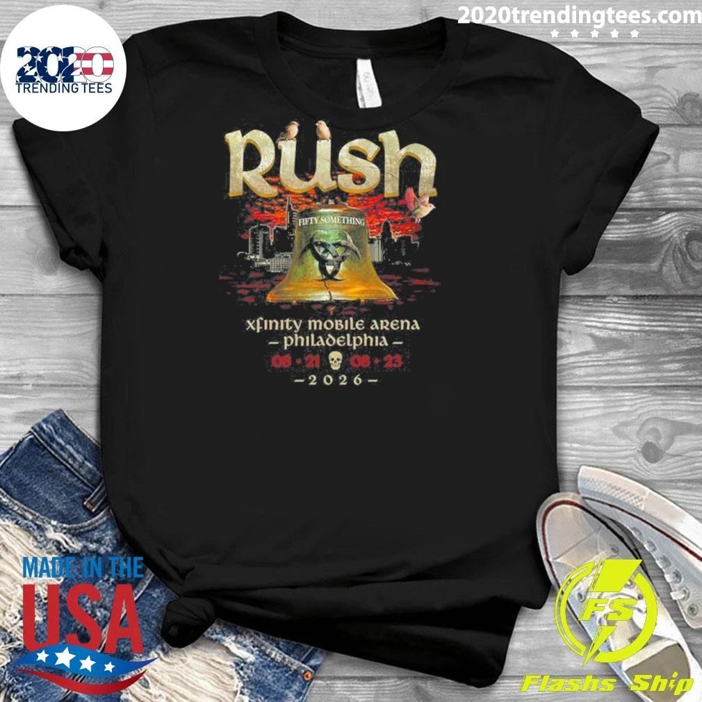 Rush Xfinity Mobile Arena Philadelphia August 21 & 23 2026 Shirt