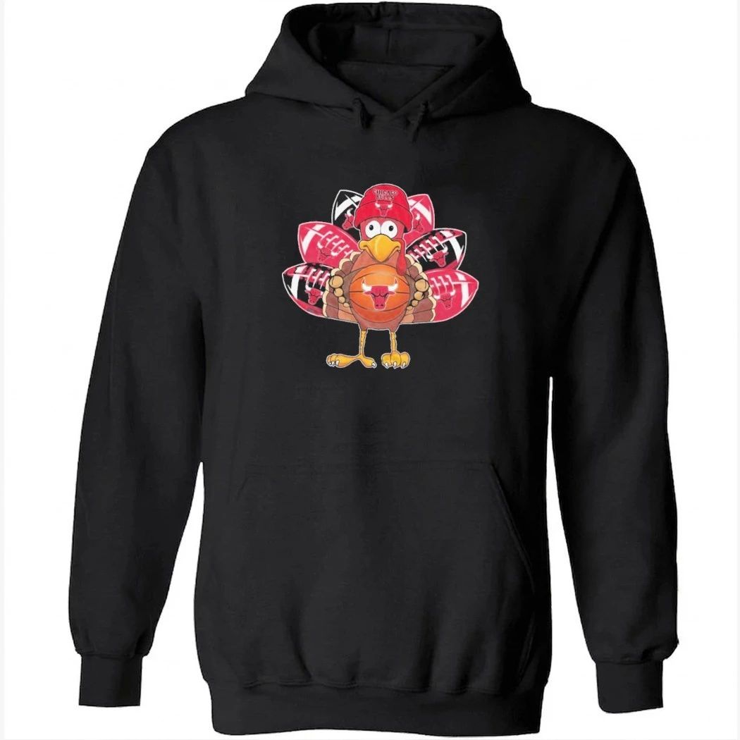 Chicago Bulls Thanksgiving Graphic Shirt