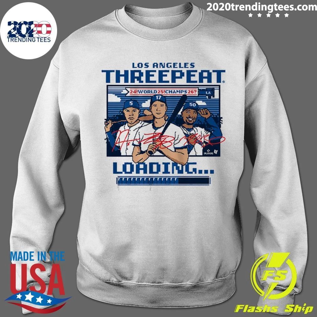 Los Angeles Baseball Threepeat Loading Shirt