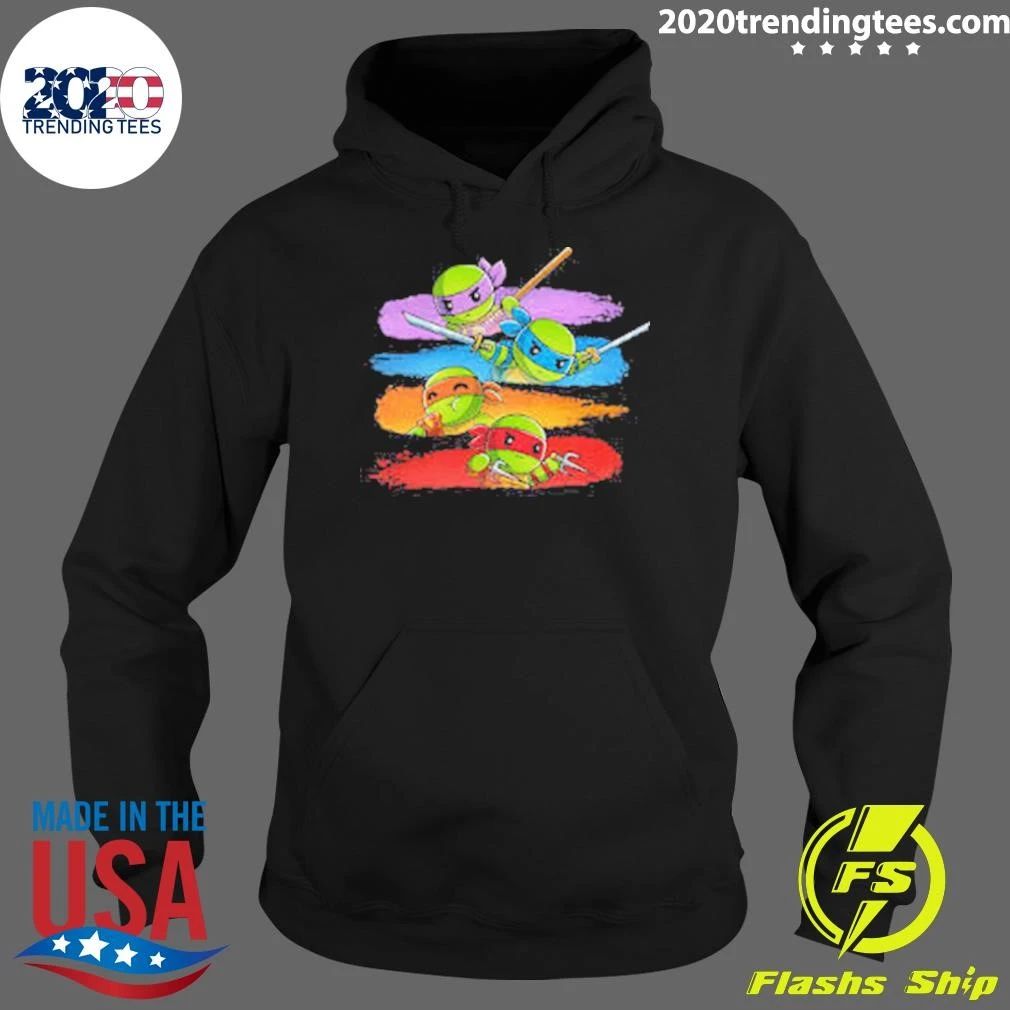 Colorful Teenage Mutant Ninja Shirt