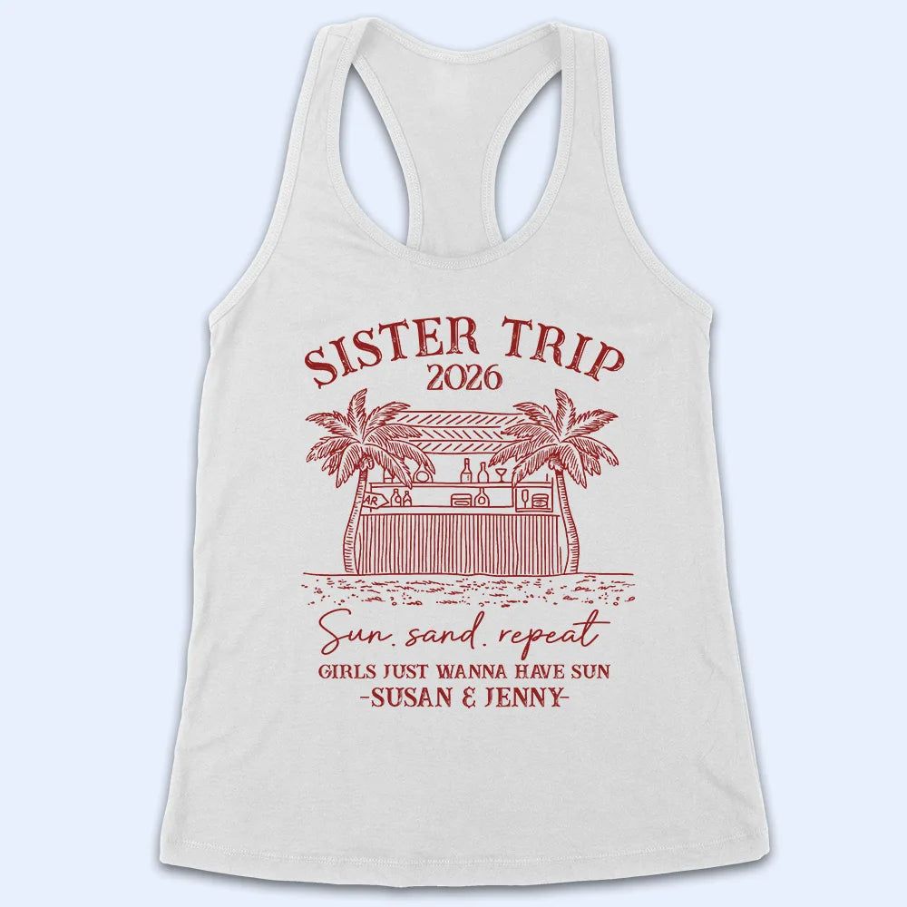 Girls Trip A Lot Of Laughter & Memories - Personalized T Shirt