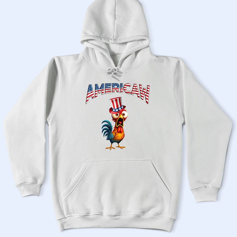 Americaw Funny Chicken 250 Years Of Freedom - Personalized T Shirt