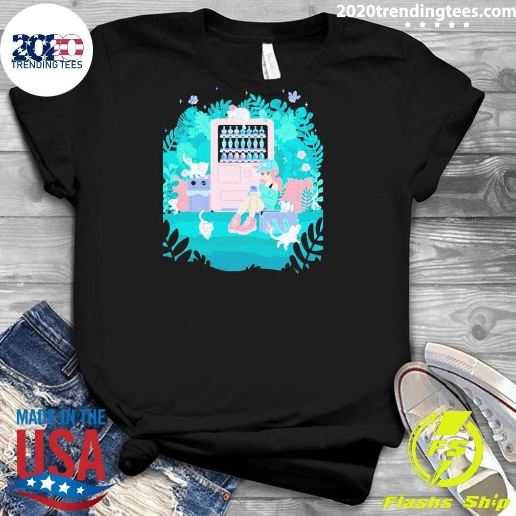 Cat Vending Poster Shirt