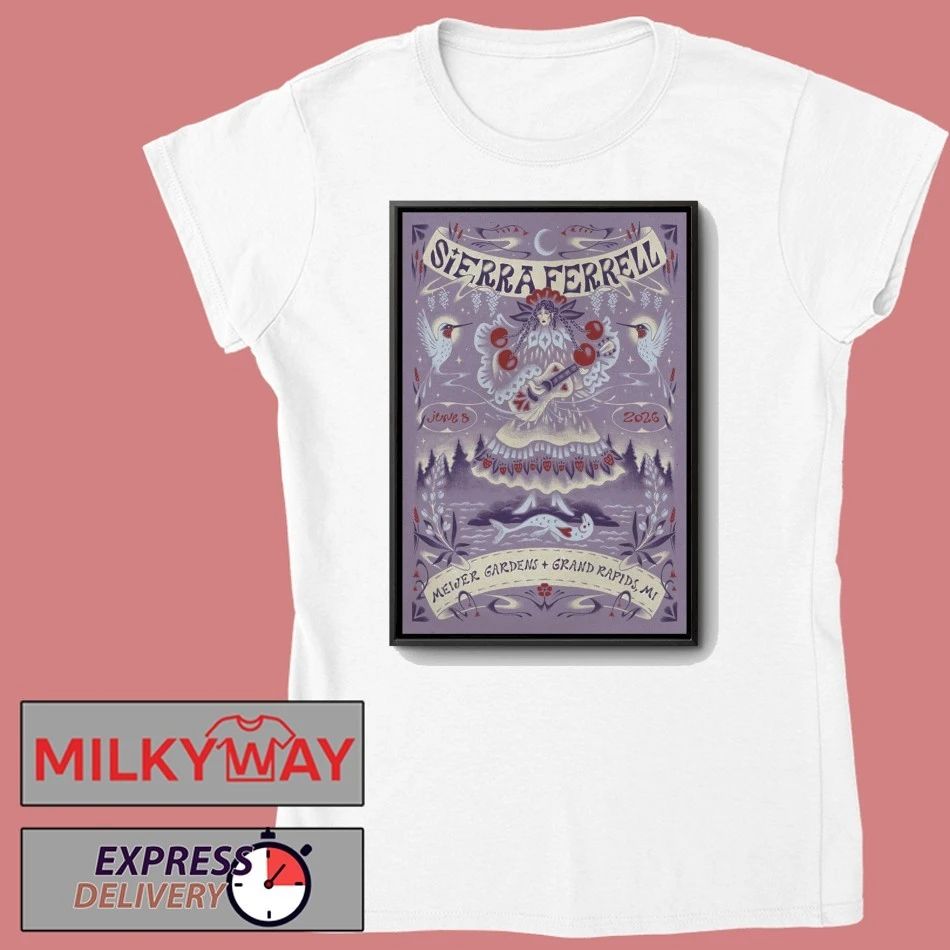 Sierra Ferrell Grand Rapids MI Tour On June 8 2026 Poster shirt