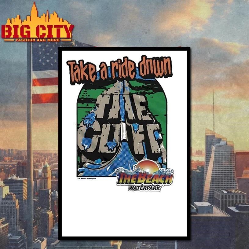 Take A Ride Down The Cliff The Beach Waterpark Shirt