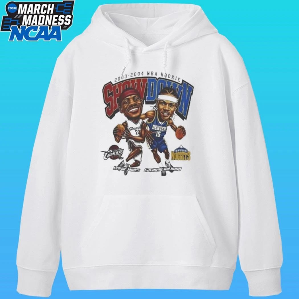 Lebron James Carmelo Anthony Rookie Showdown Shirt