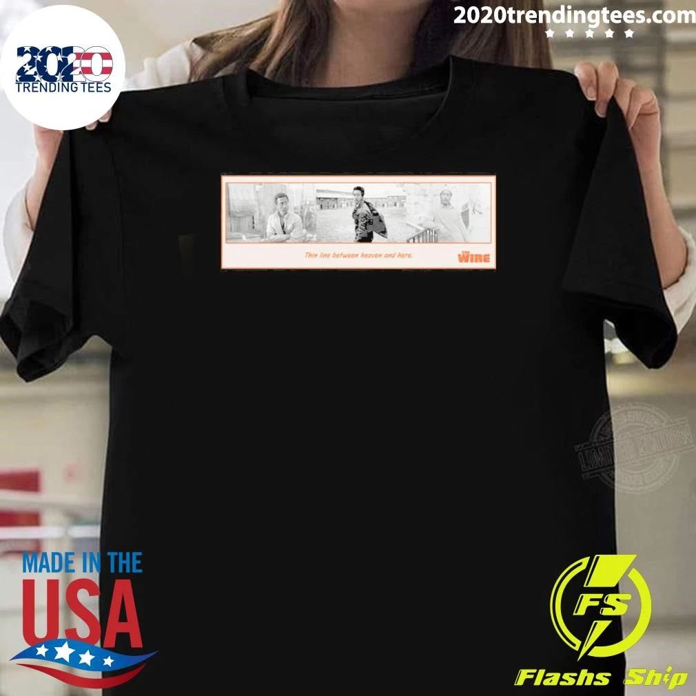 The Wire Oversized The Line Between Heaven Andere Shirt