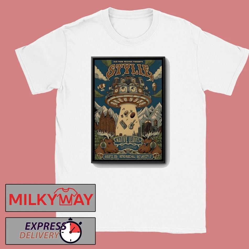 Stylie 8 22 2026 Salt Lake City UT Poster shirt