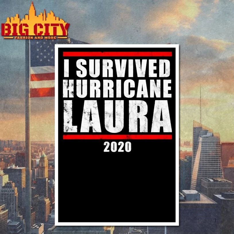 I Survived Hurricane Laura 2020 T-shirt