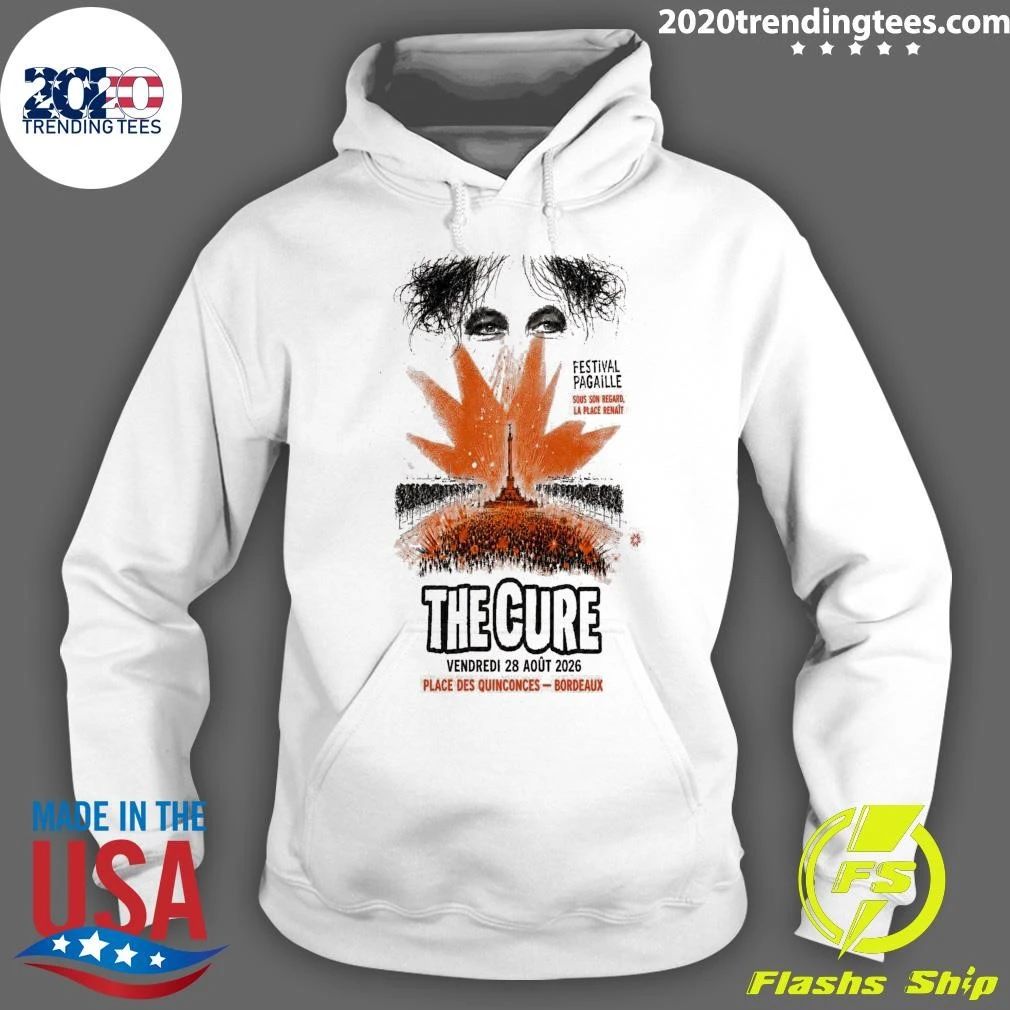 The Cure Place Des Quinconces, Bordeaux France August 28 2026 Shirt