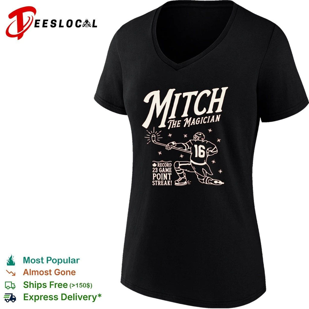 Mitch the Magician Toronto Maple Leafs 23 Game Point Streak T-shirt