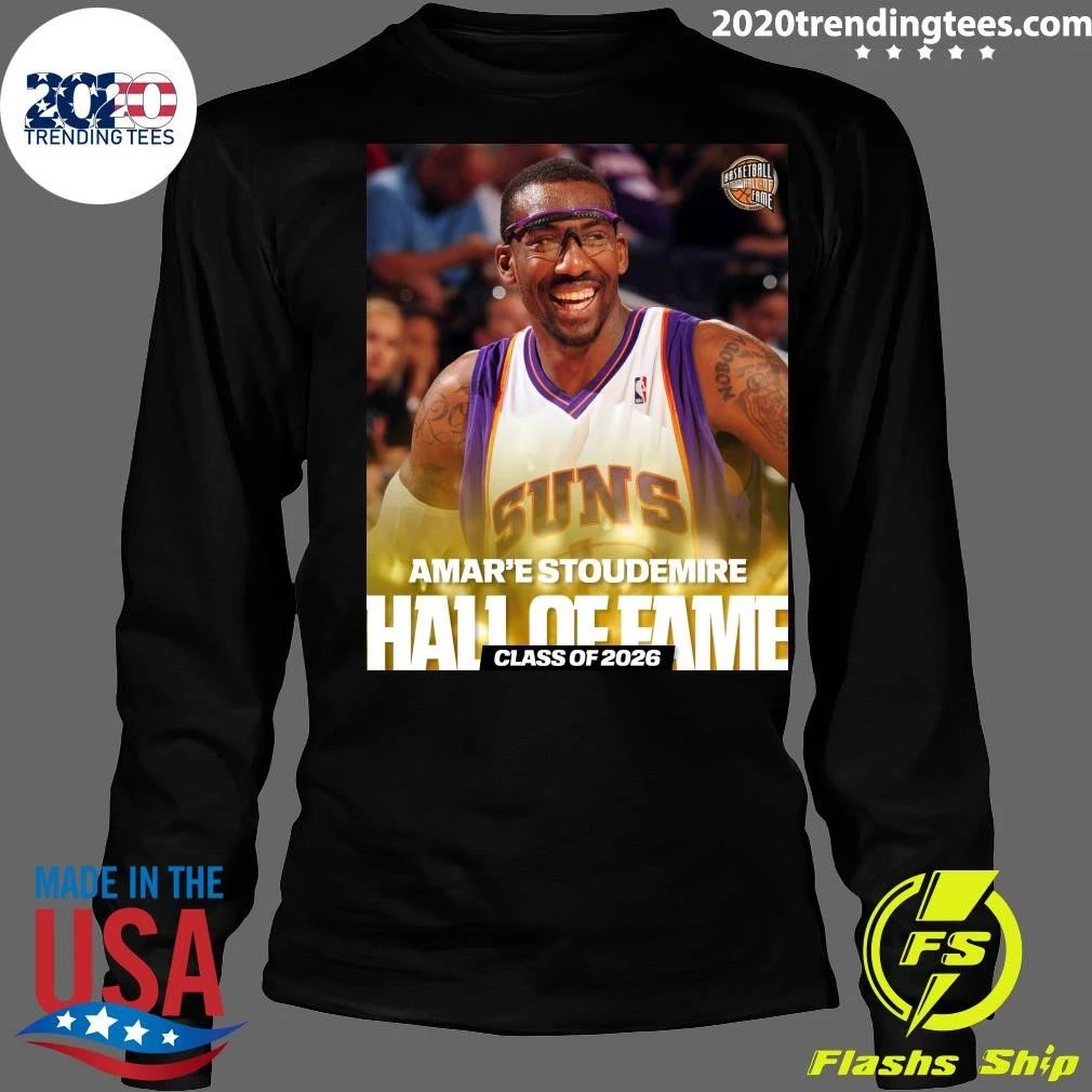 Welcome to the Naismith Basketball Hall of Fame, Amar’e Stoudemire Shirt