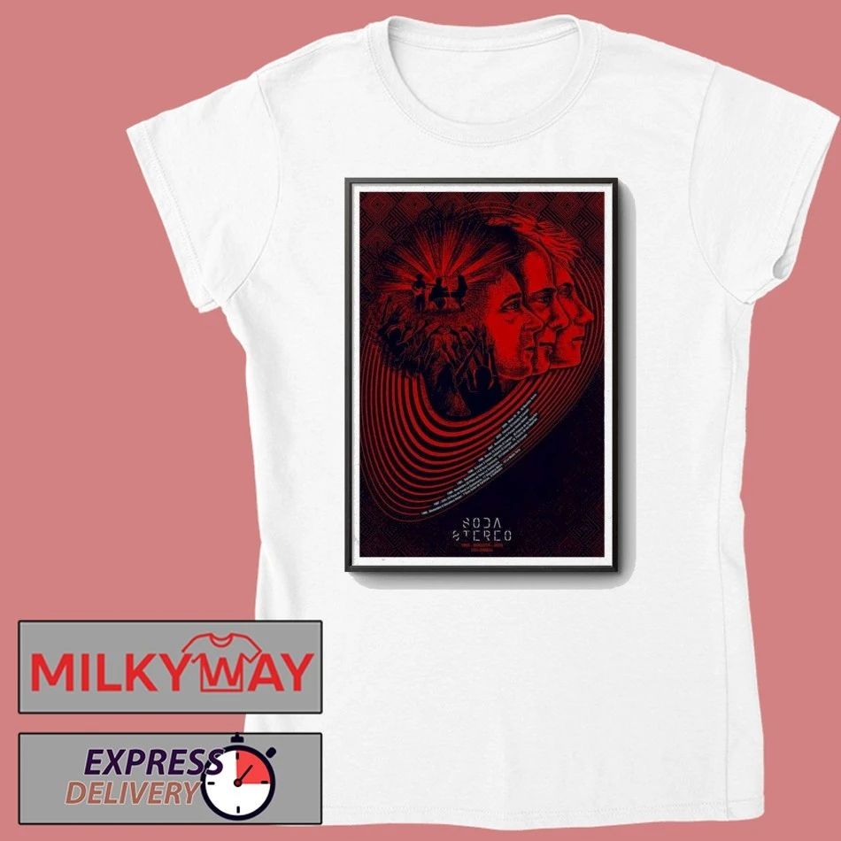 LIMITED 2026 TOUR Soda Stereo Bogotá, Colombia Poster shirt