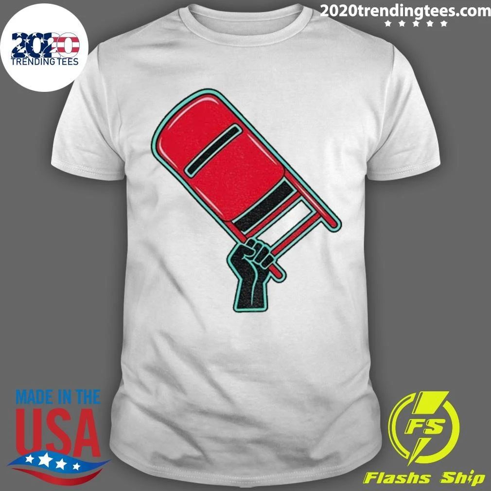 Rebellious Raised Fist Chair Protest Shirt