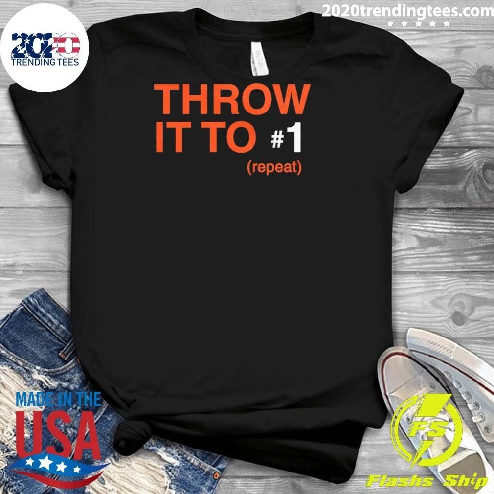 Throw It To 1 Repeat Shirt
