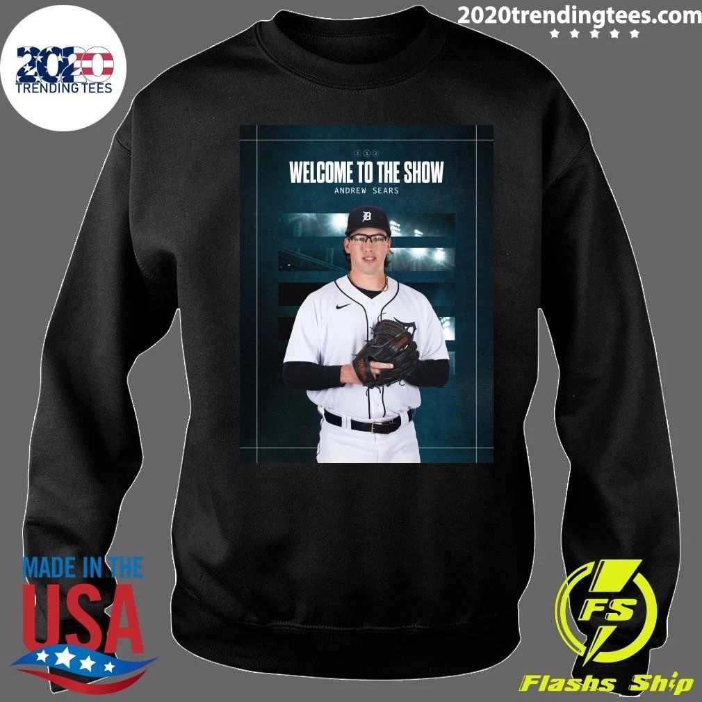 Welcome to Major League Baseball Andrew Sears of Detroit Tigers Shirt