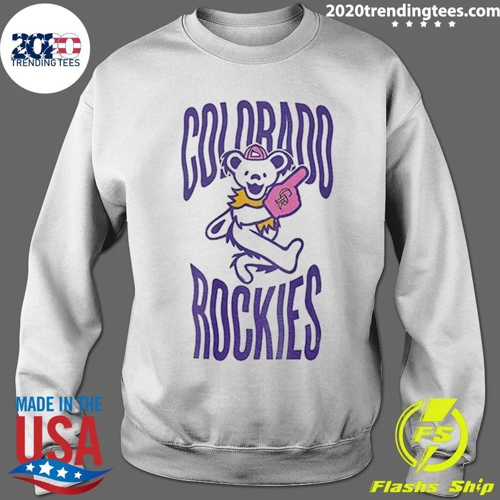 Colorado Rockies Grateful Dead Night Baseball Mlb 2026 Shirt