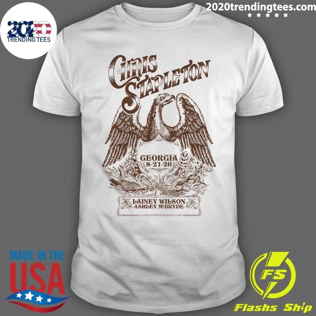 Chris Stapleton In Atlanta GA On August 21 2026 Shirt