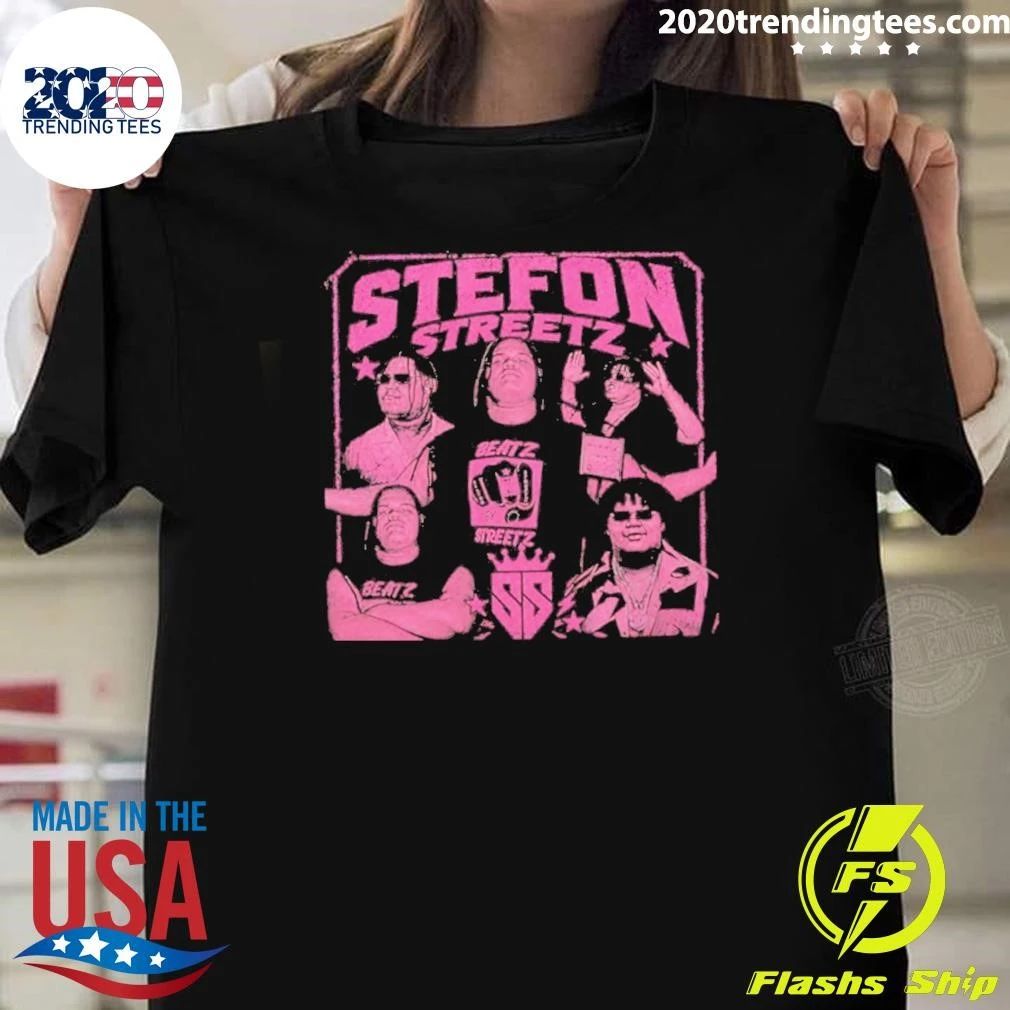 Stefon Streetz Collage Graphic Shirt
