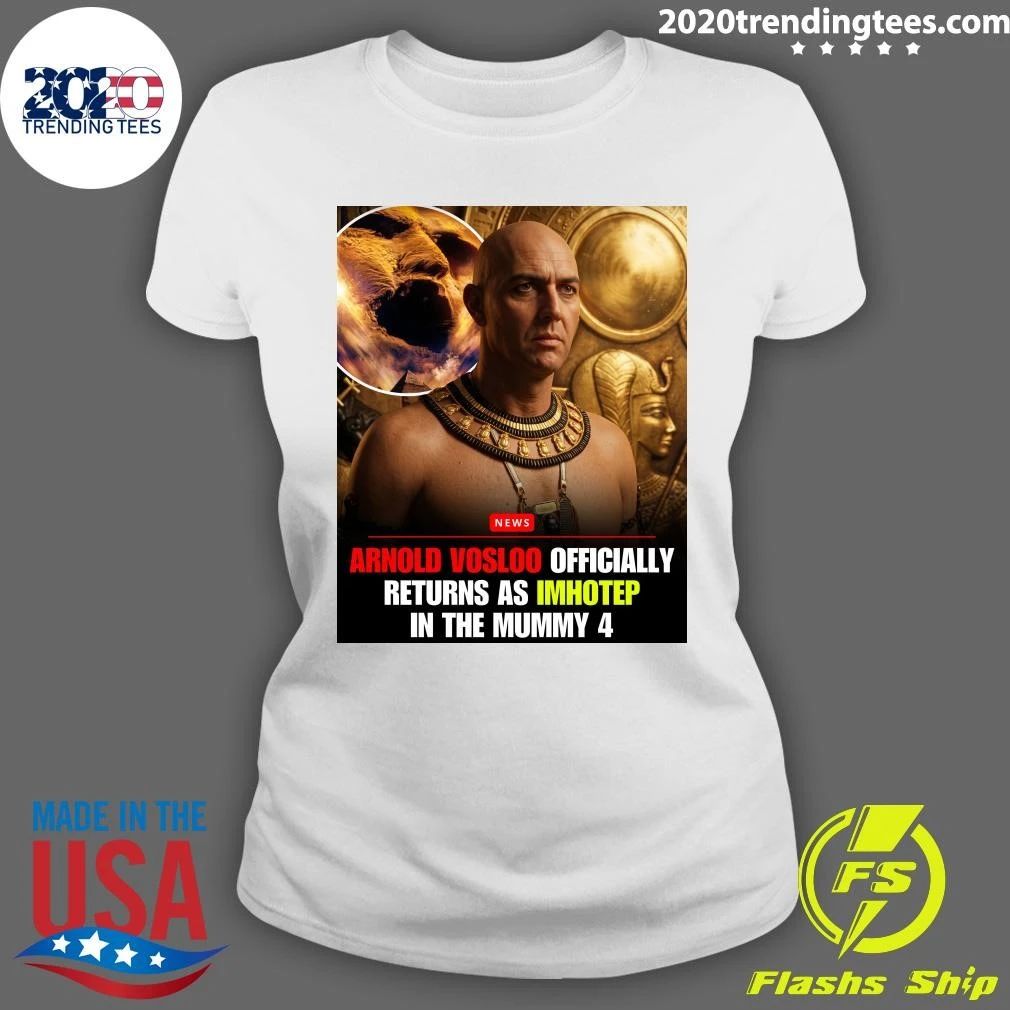Arnold Vosloo Officially Returns As Imhotep In The Mummy 4 Shirt]