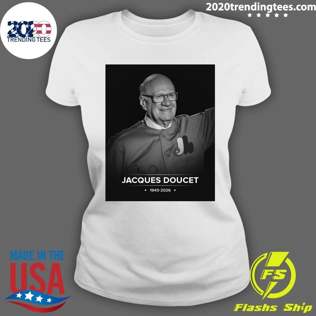 Sports Broadcaster Jacques Doucet, Who Called Games For The Montreal Expos For 33 Years, Has Died At The Age Of 86 Shirt