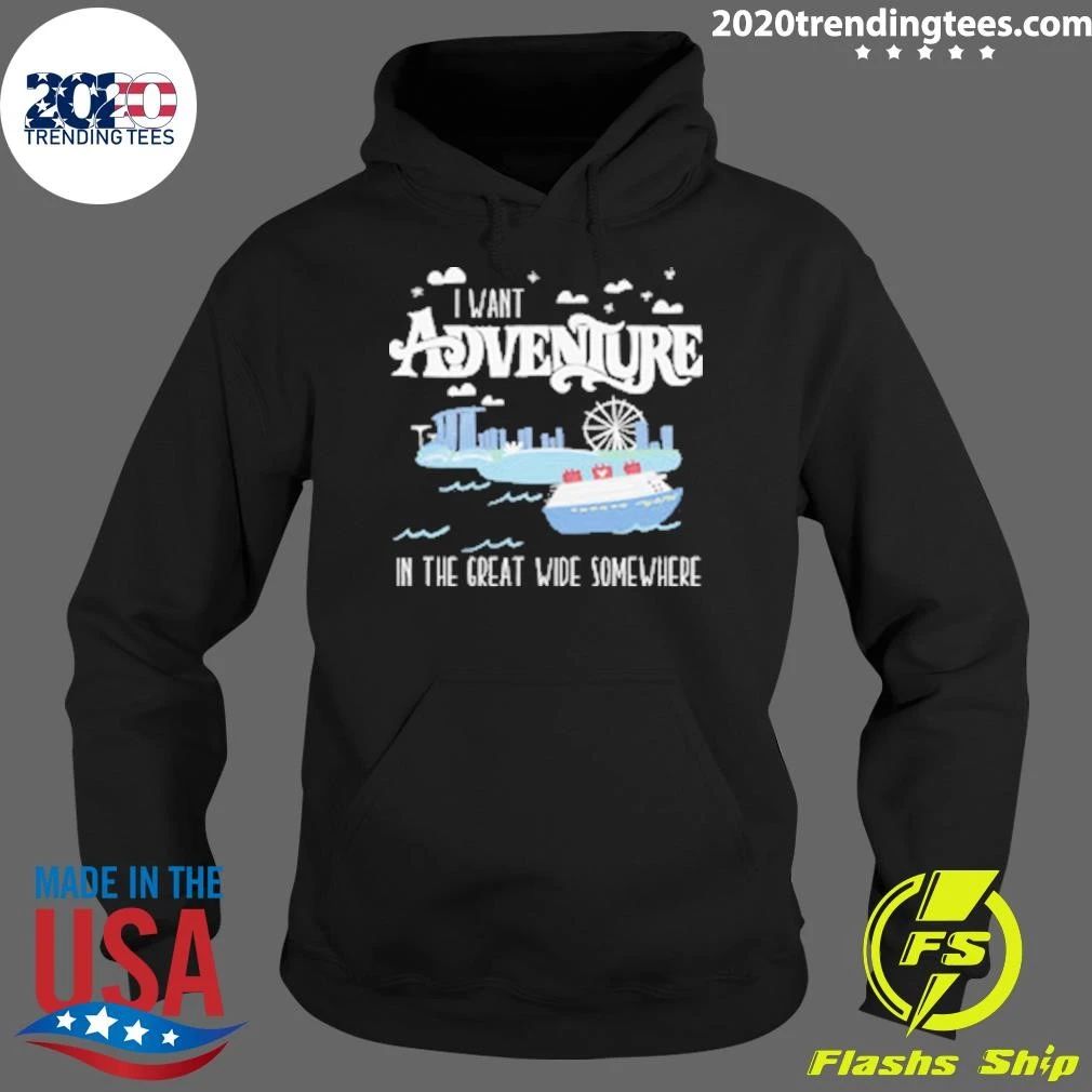 I Want Adventure In The Great Wide Somewhere Beauty and the Beast 1991 Shirt