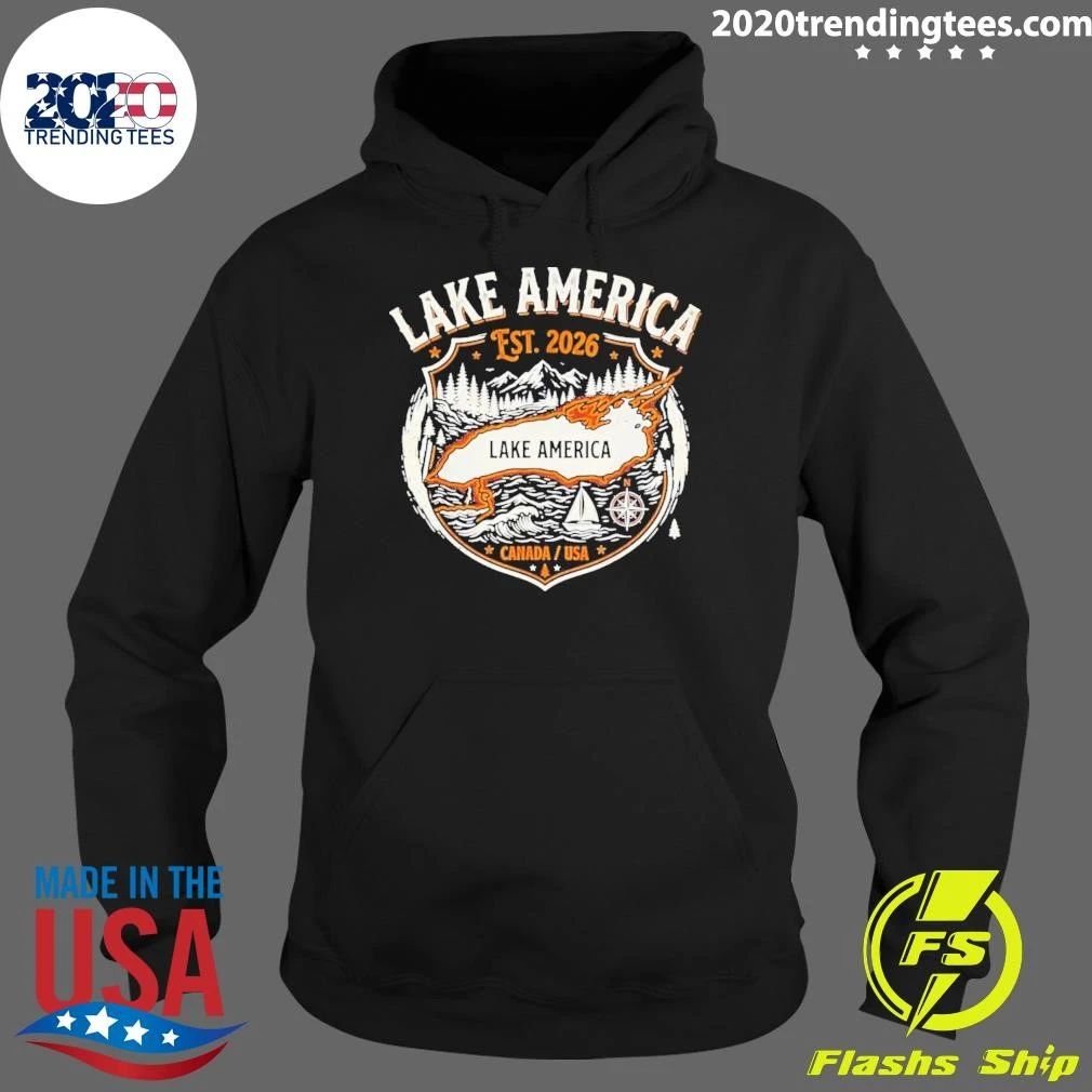 Lake America Ontario Usa Canada Great Lakes Lake Ontario Shirt