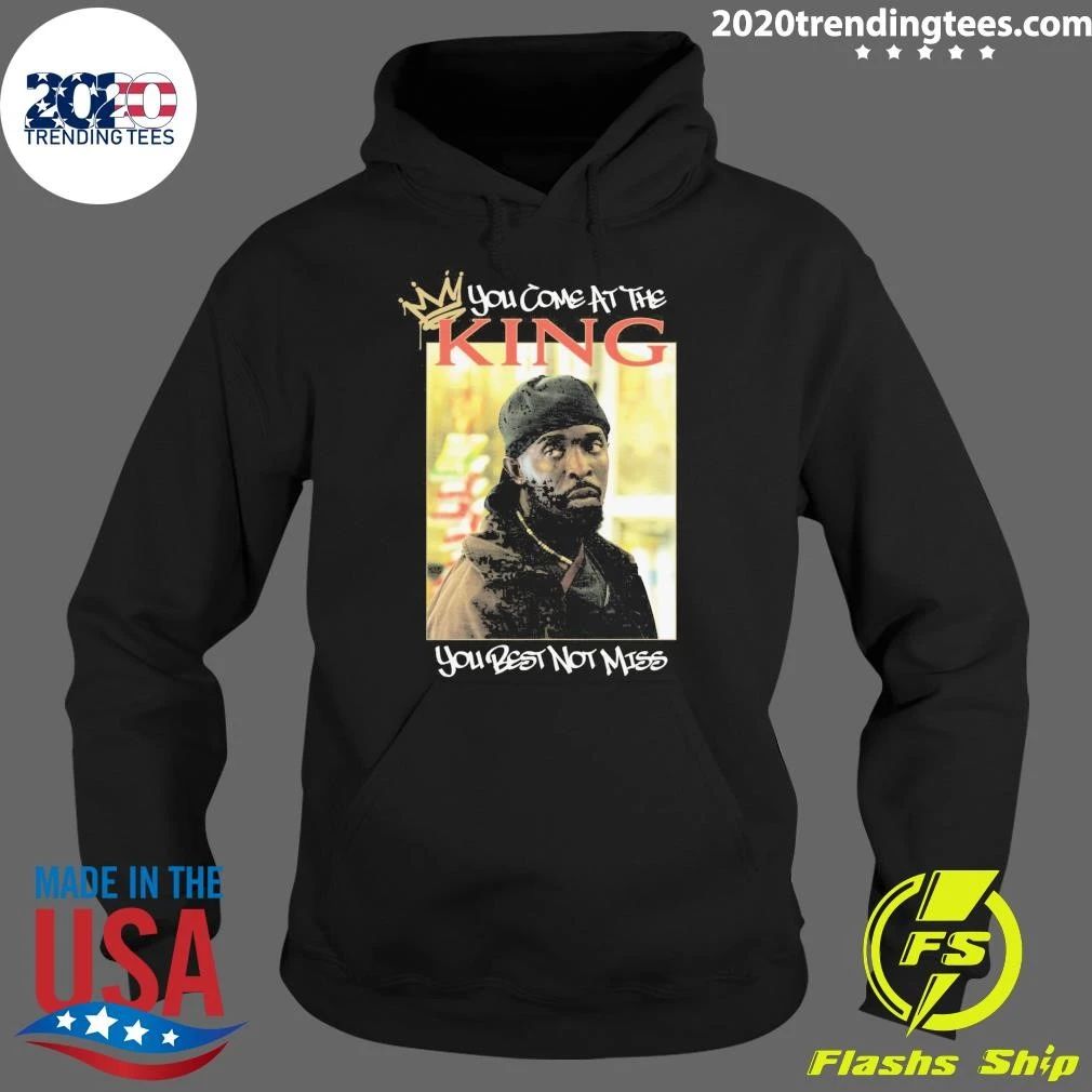 The Wire Oversized You Come At The King, You Best Not Miss Shirt