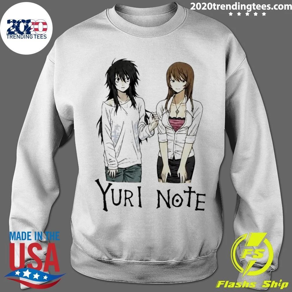 Yuri Note Death Note Shirt