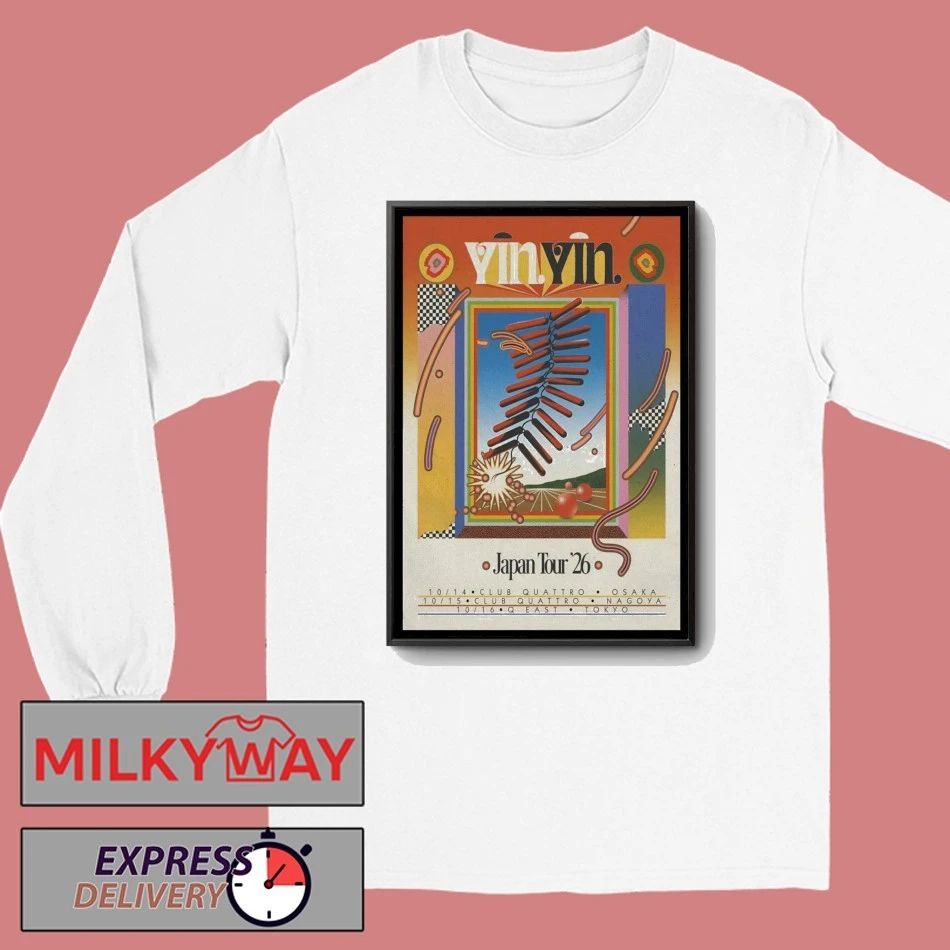 YinYin Japan 2026 Tour Poster shirt