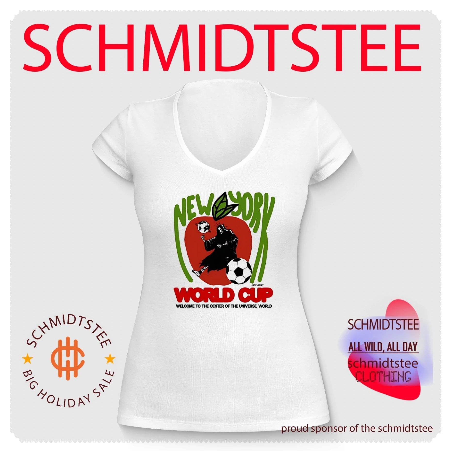 New York World Cup welcome to the center of the universe world shirt