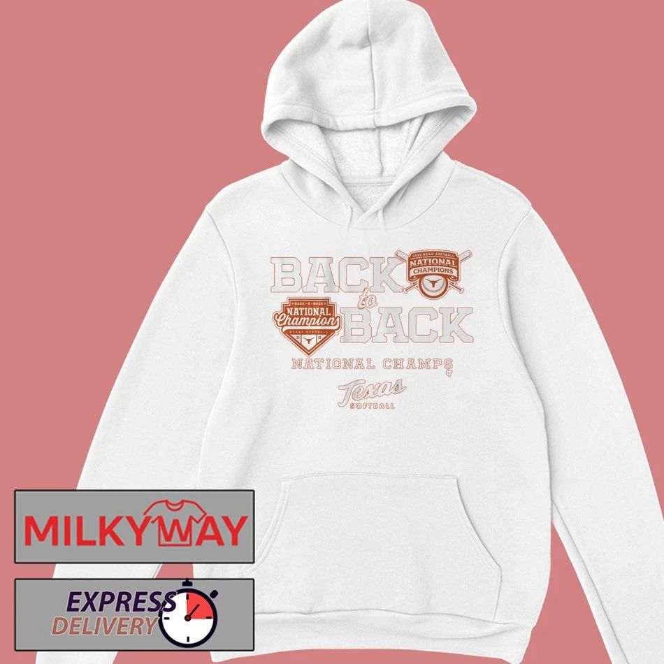 Texas Longhorns Softball Back-to-Back NCAA Champions 2025 2026 Classic Shirt