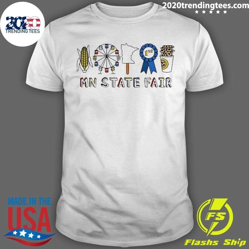Mn State Fair Icons Minnesota Shirt
