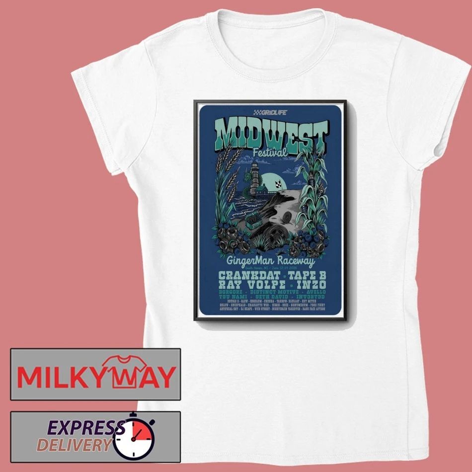 Midwedt Festival In South Haven MI On June 12-14 2026 Tour Poste shirt