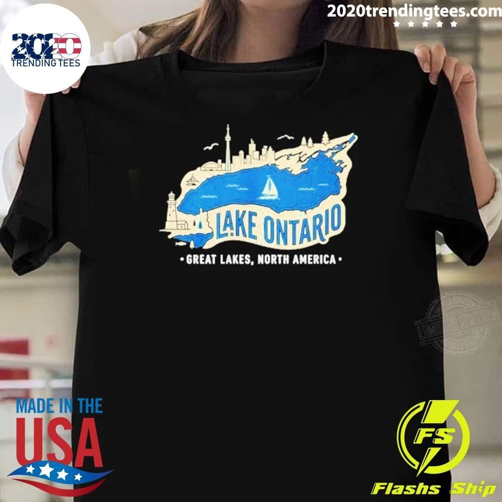Lake Ontario Great Lakes North America Shirt