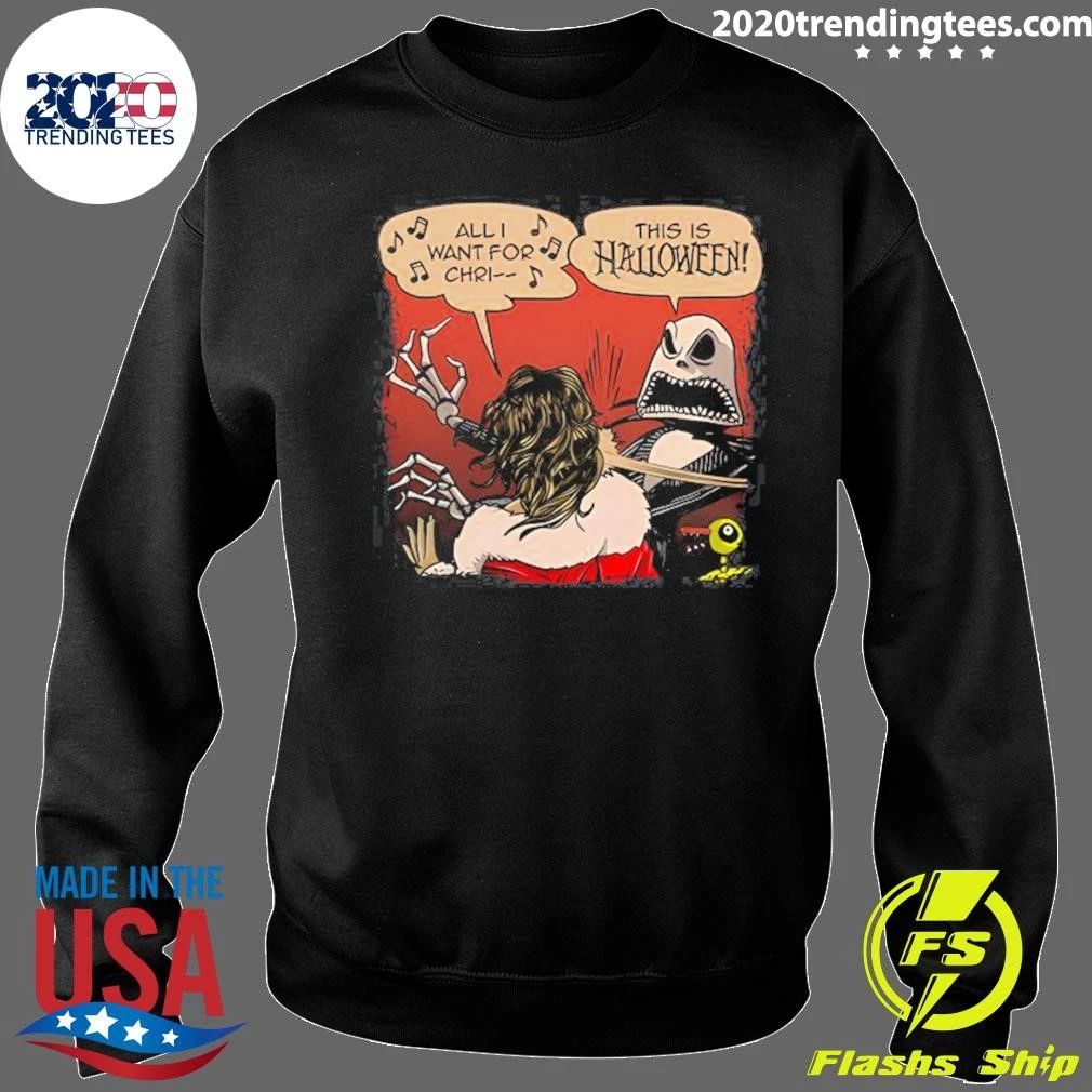 Pretty The Slap All I Want For Christmas Is Halloween Shirt